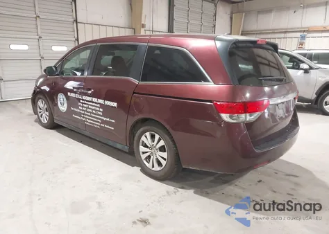 2014 Honda Odyssey Ex-L z USA, uszkodzony, nr VIN 5FNRL5H61EB135792